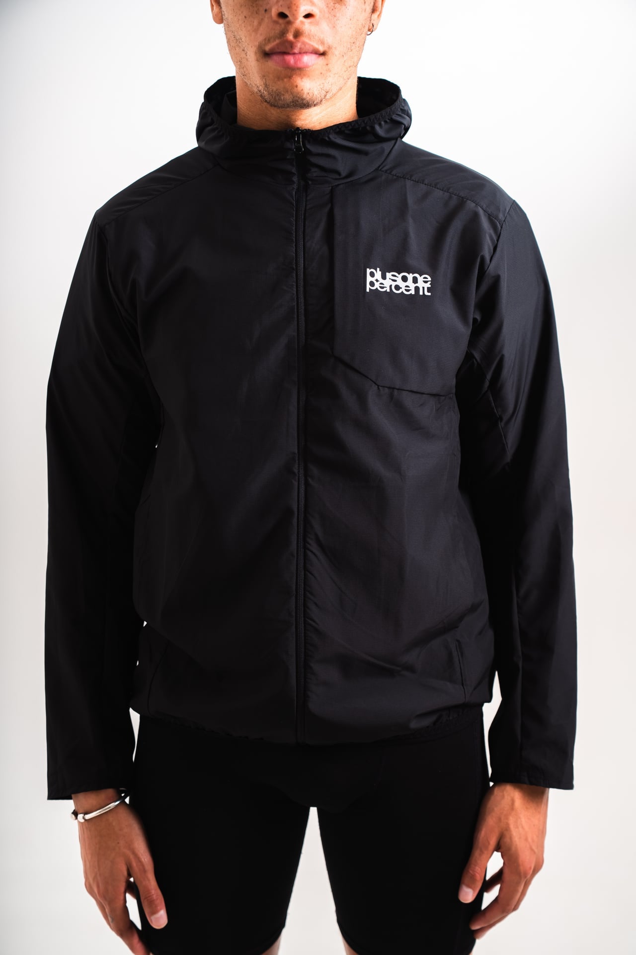 Plus One Windbreaker – Reflective Logo